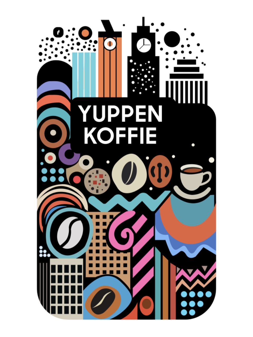 Etiket Yuppen Koffie